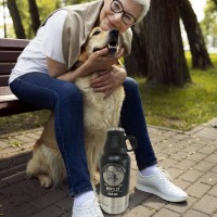 Adventure Paws Insulated 3-in-1 Dog Water Bottle