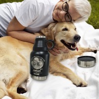 Adventure Paws Insulated 3-in-1 Dog Water Bottle